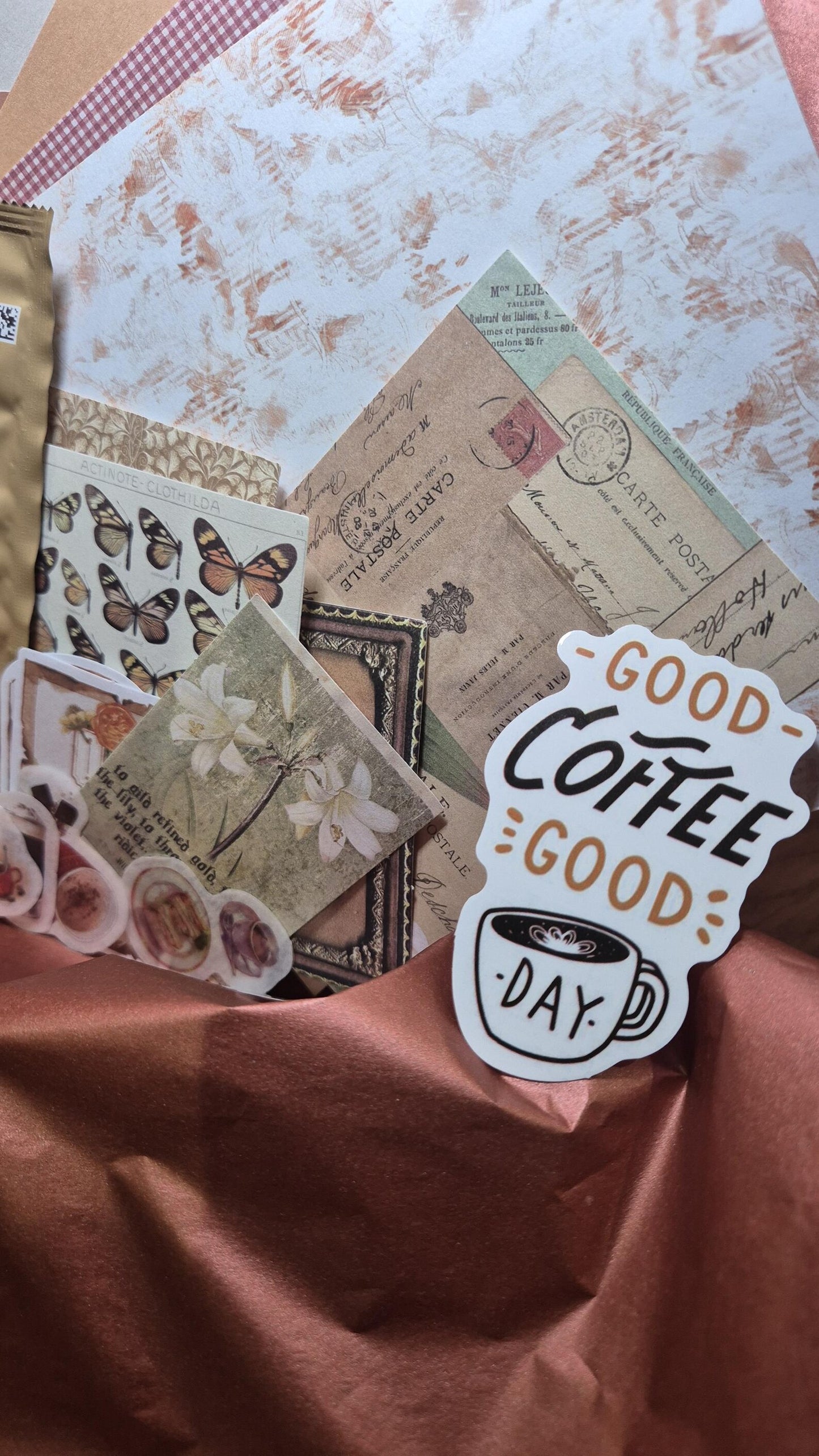 Coffee Lover's Dream Edition │ Blind Date With A Book │ Journalling Supplies Box