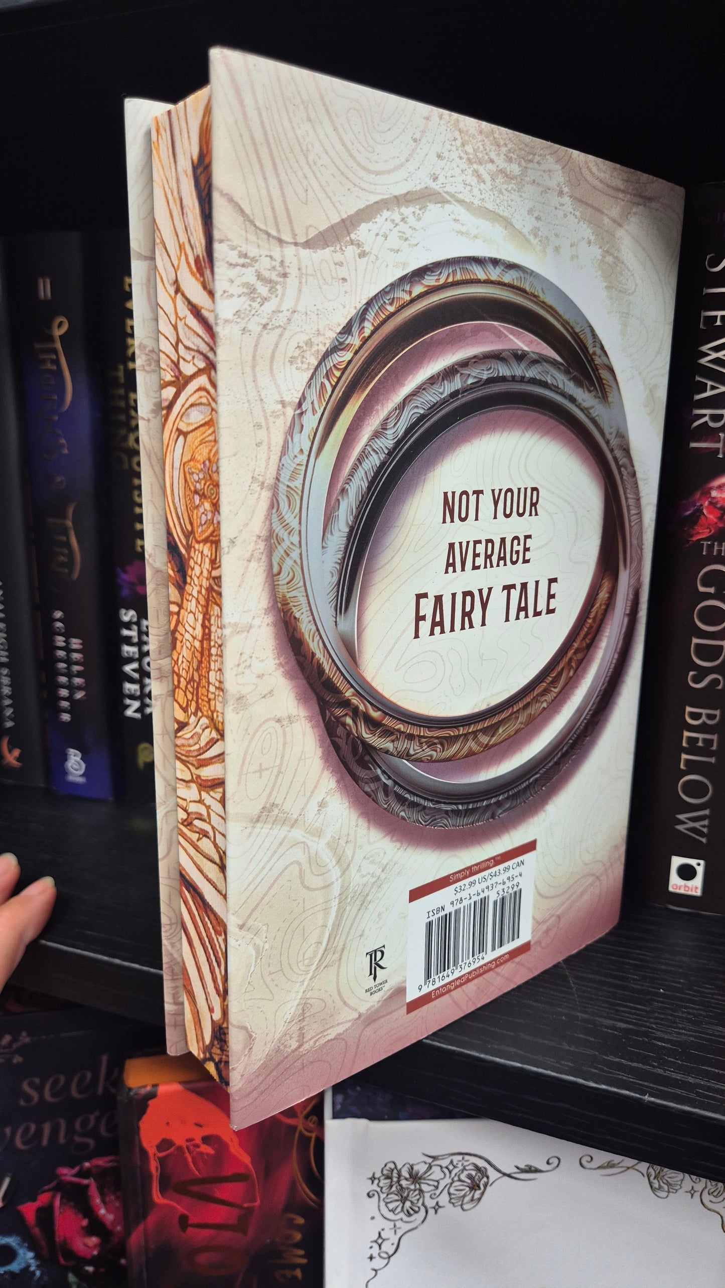 Rings of Fate by Melissa de la Cruz | Deluxe Limited Edition Hardback | Sprayed Edges | Romantasy