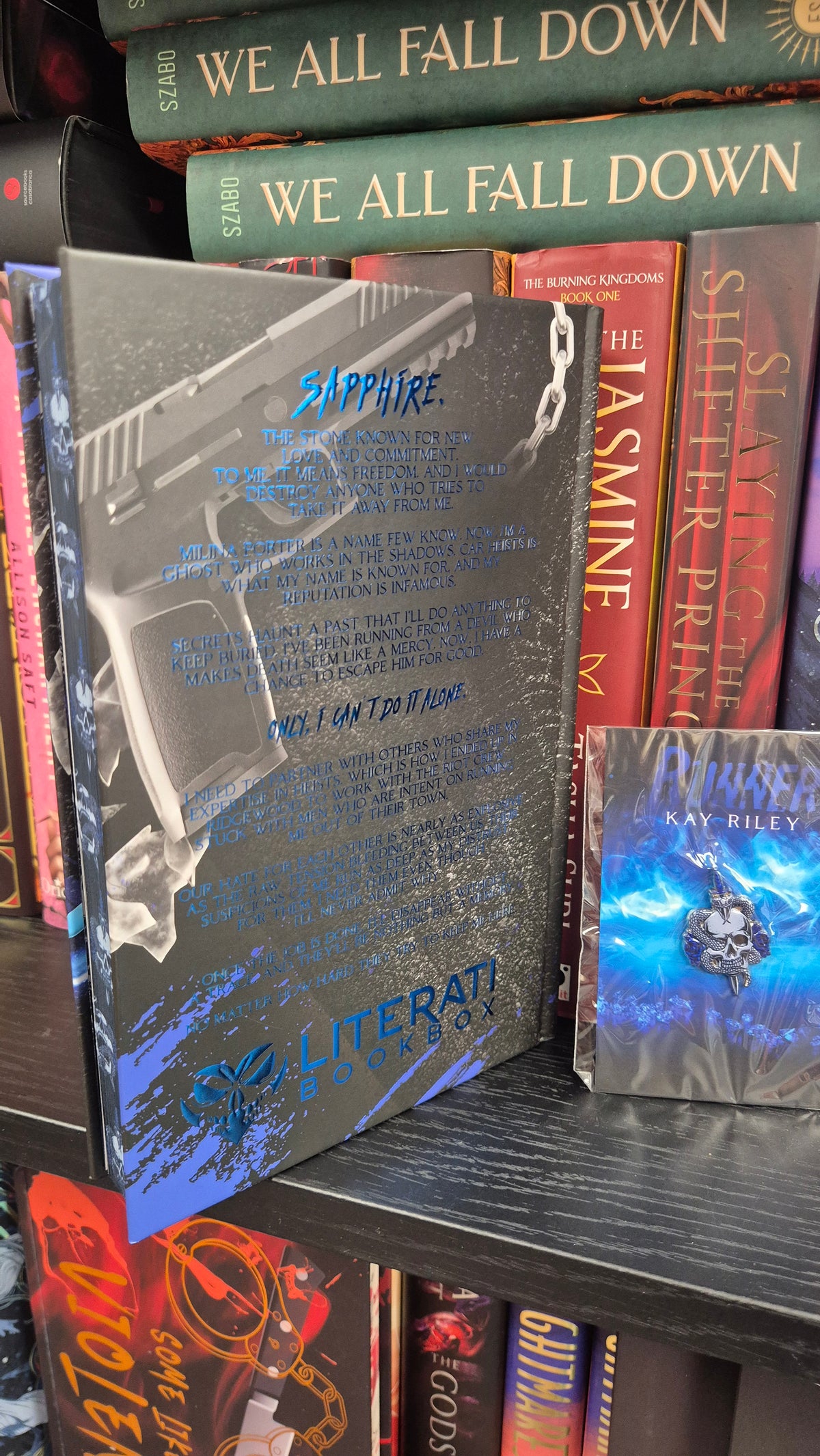 RUNNER – Kay Riley | HAND SIGNED Romance Cartel Special Edition + Exclusive Pin