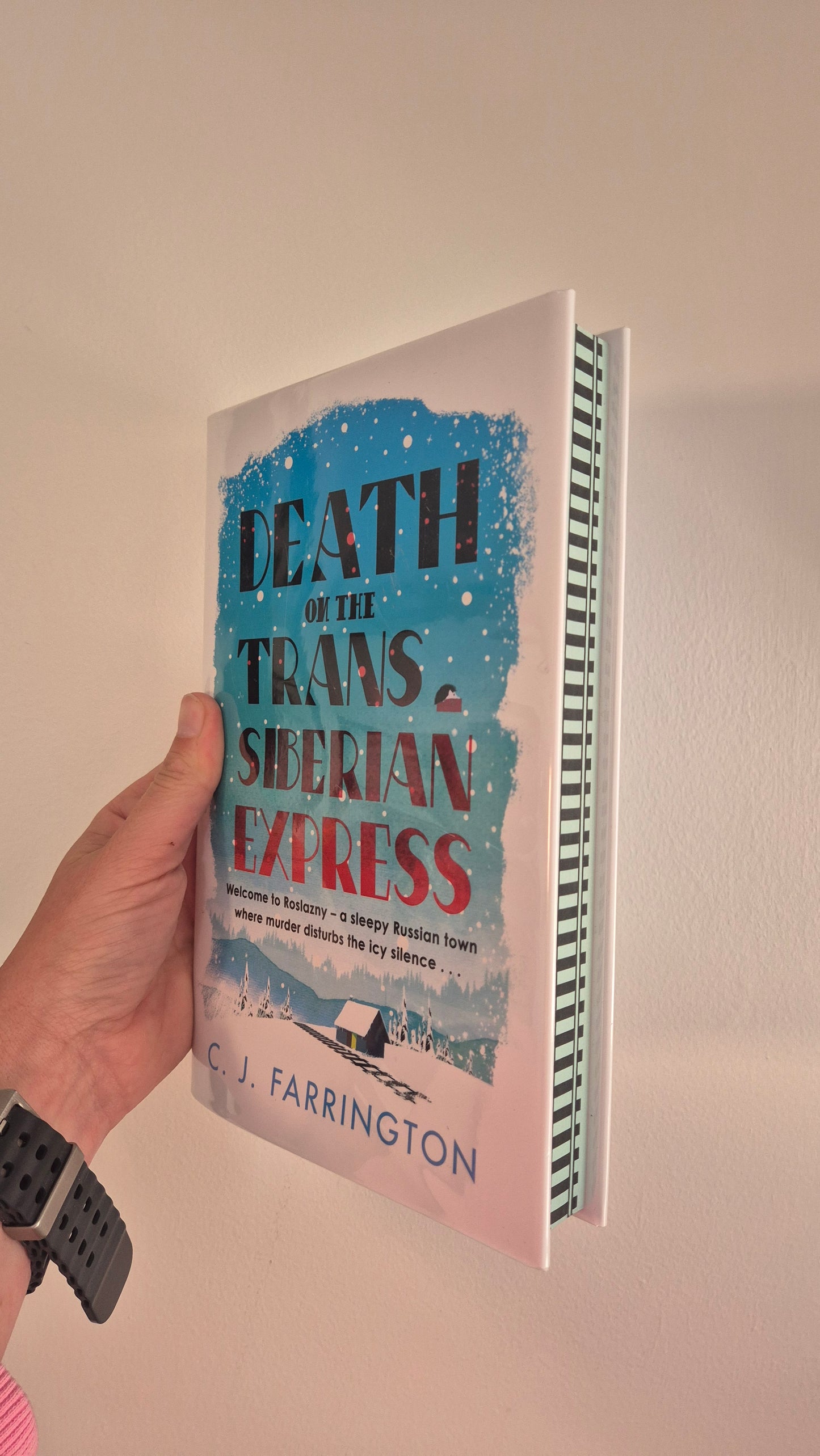 Death on the Trans-Siberian Express - C J Farrington - Goldsboro First Edition Signed