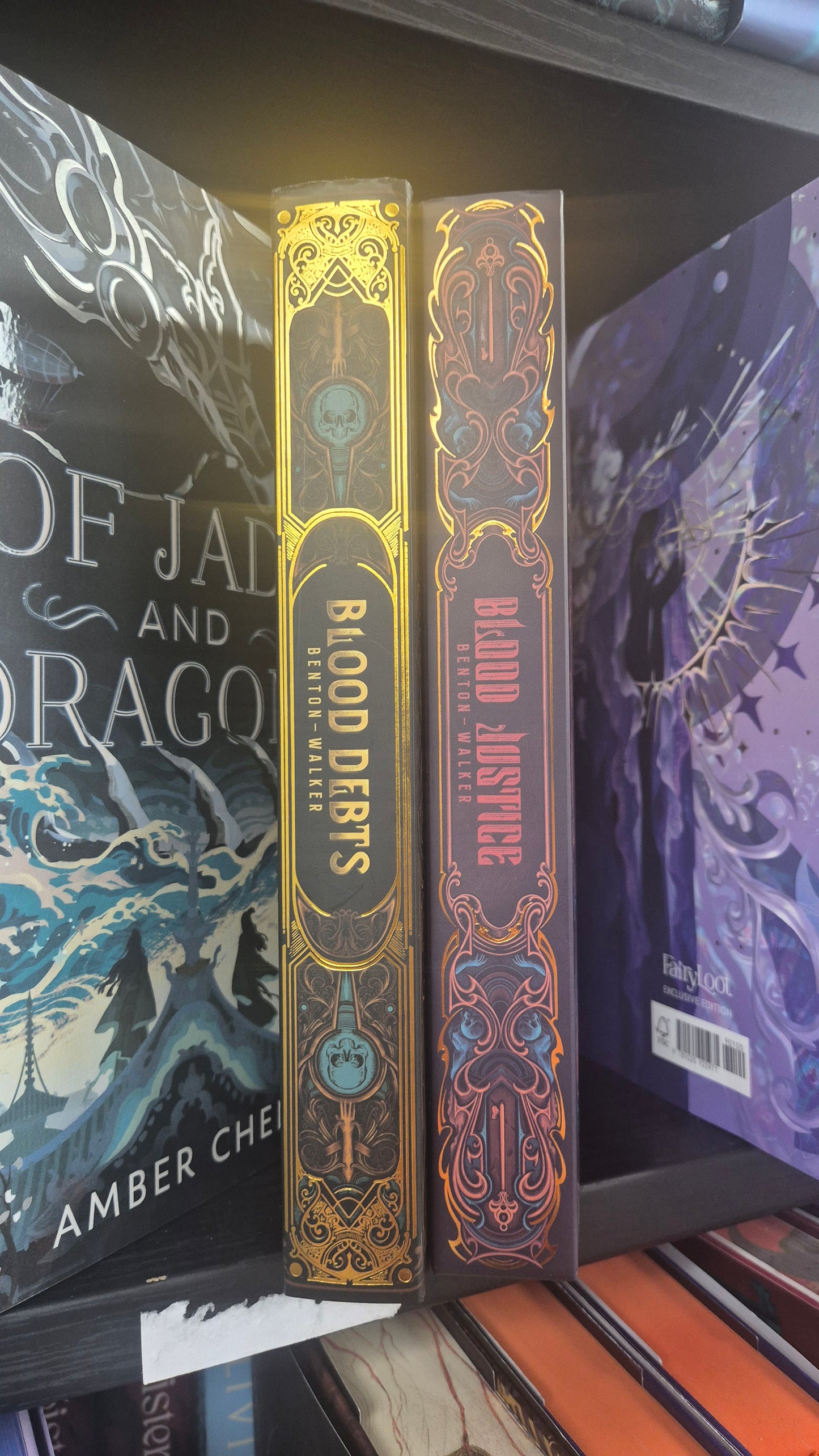 Blood Debts & Blood Justice Duology – Bookish Box Exclusive Special Editions | Terry J. Benton-Walker | Signed