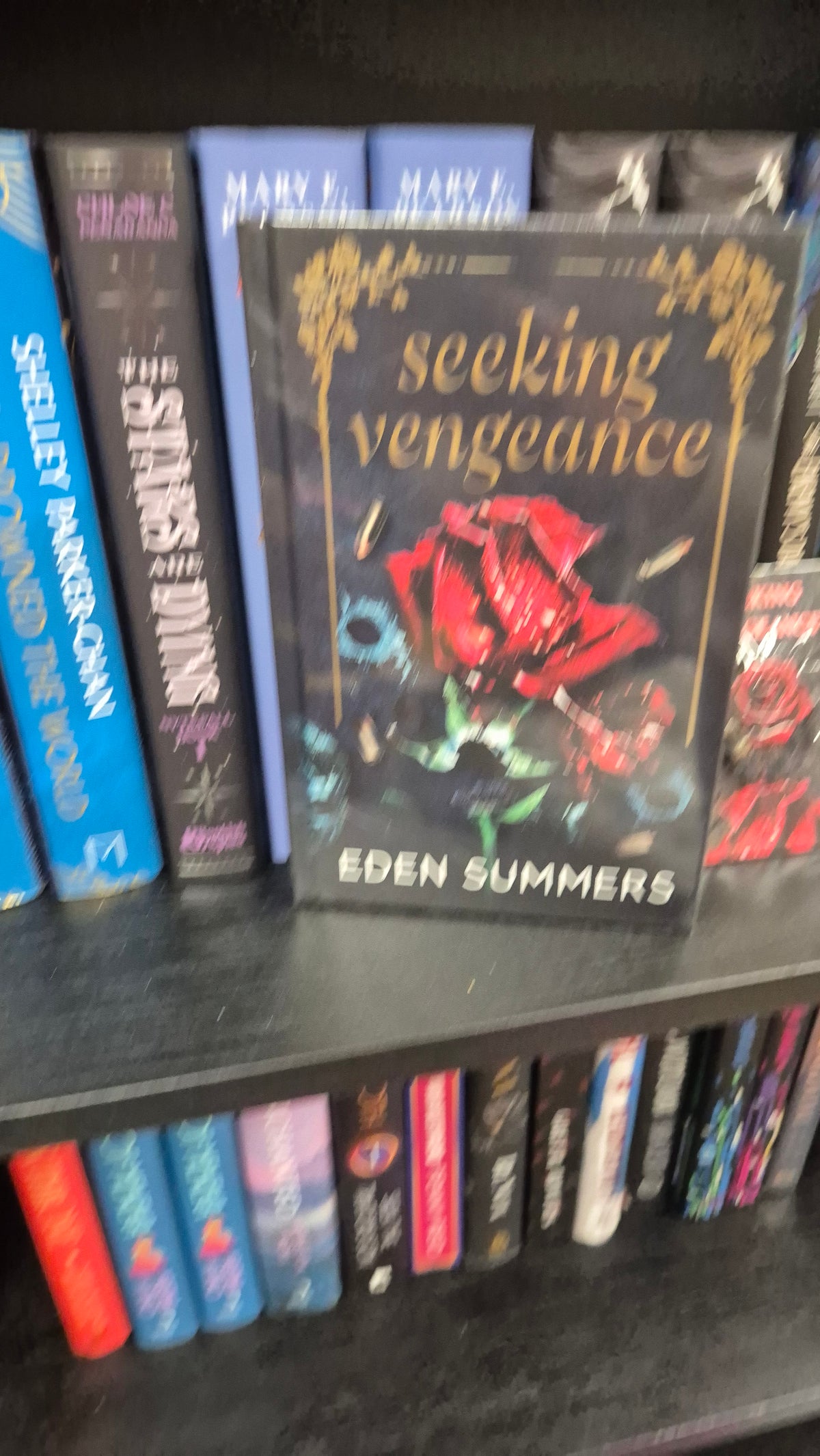 Seeking Vengeance by Eden Summers | SIGNED Literati Special Edition | Sprayed Edges | Hardback