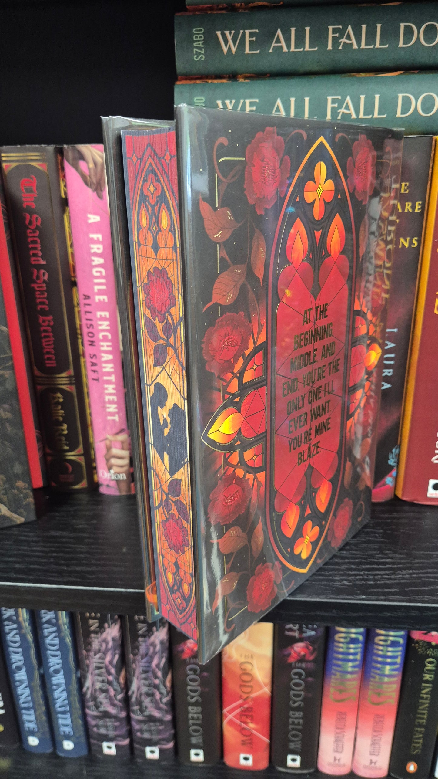 Fiery Little Thing by Avina St. Graves | Special Edition Hardback | Sprayed Edges & Illustrated Pages