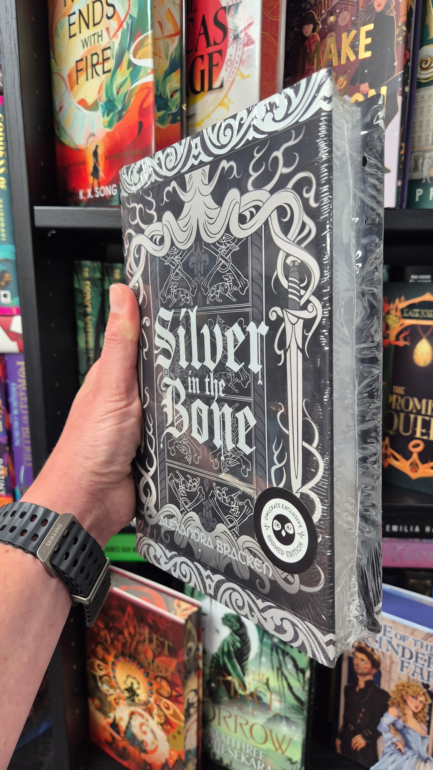 Silver In The Bone - Alexandra Bracken - Owlcrate