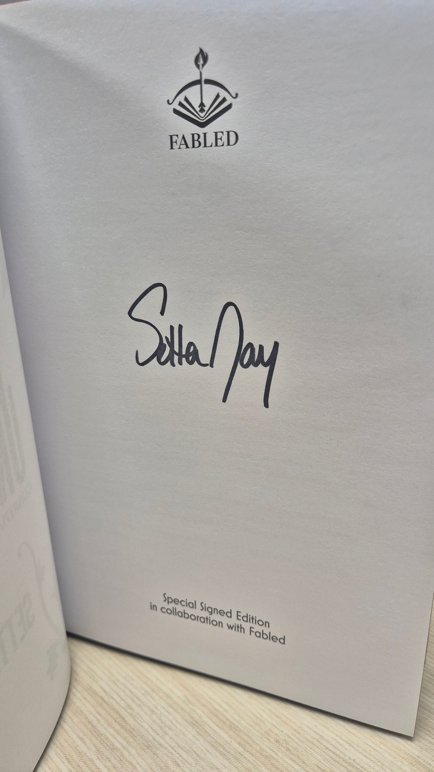 Ecstasy Unbound  - Setta Jay - Signed Fable Edition