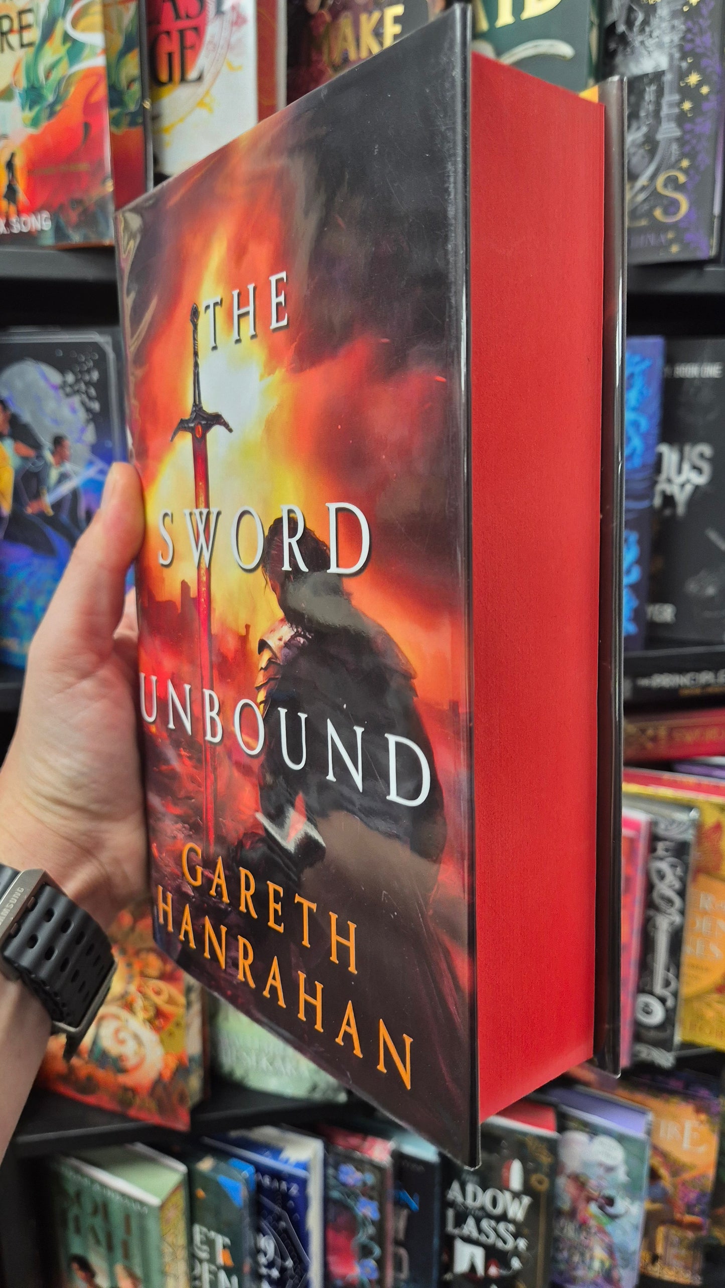 The Sword Unbound - Gareth Hanrahan - Signed First Edition