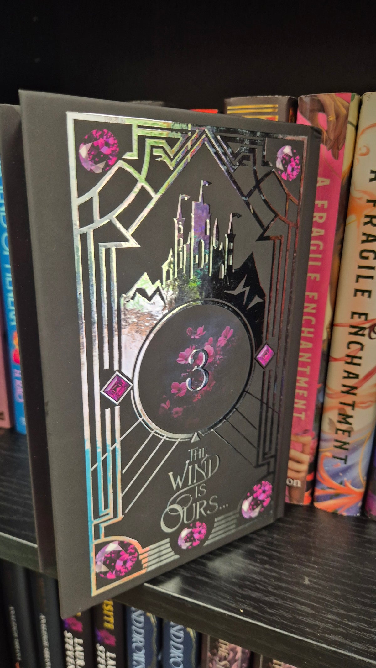 Enchantment and Iron by J. G. Gates | Special Edition Hardback | Sprayed Edges | Dragons and Aces #3