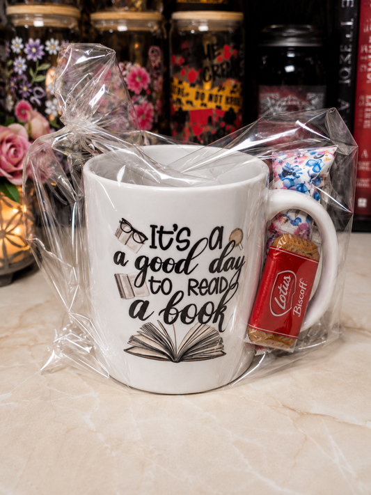 It's a Good Day to Read a Book Mug Gift Set