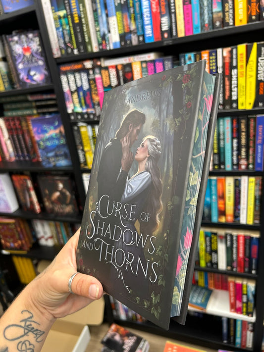 Curse of Shadows and Thorns by L.J. Andrews | Special Edition Hardback | Sprayed Edges