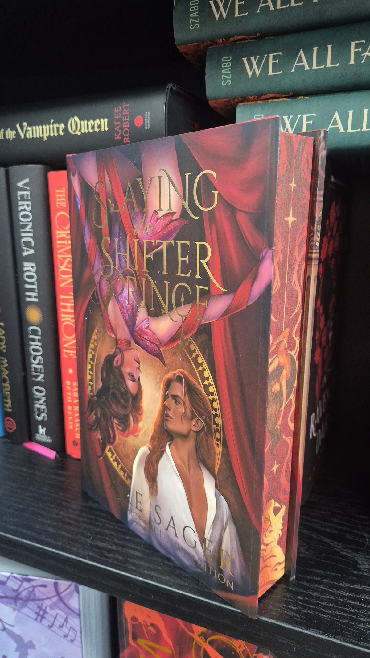 Slaying the Shifter Prince |  Clare Sager | Bookish & Spice July 2025 Fantasy Romance edition