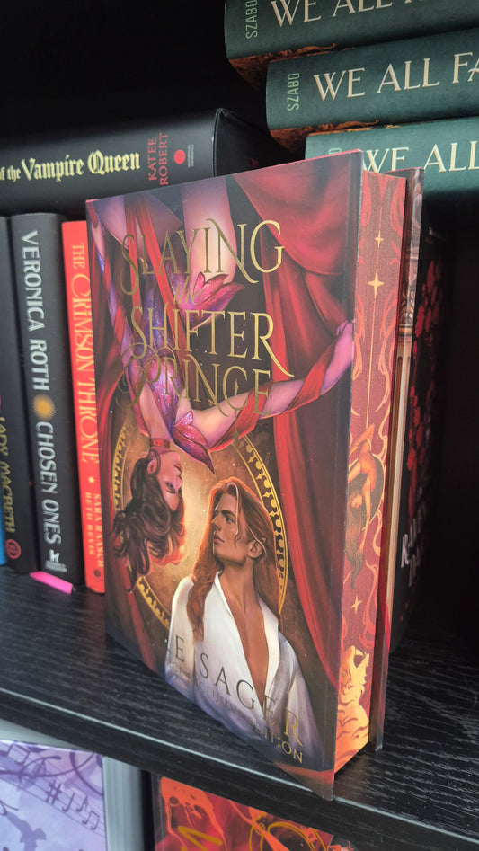 Slaying the Shifter Prince |  Clare Sager | Bookish & Spice July 2025 Fantasy Romance edition
