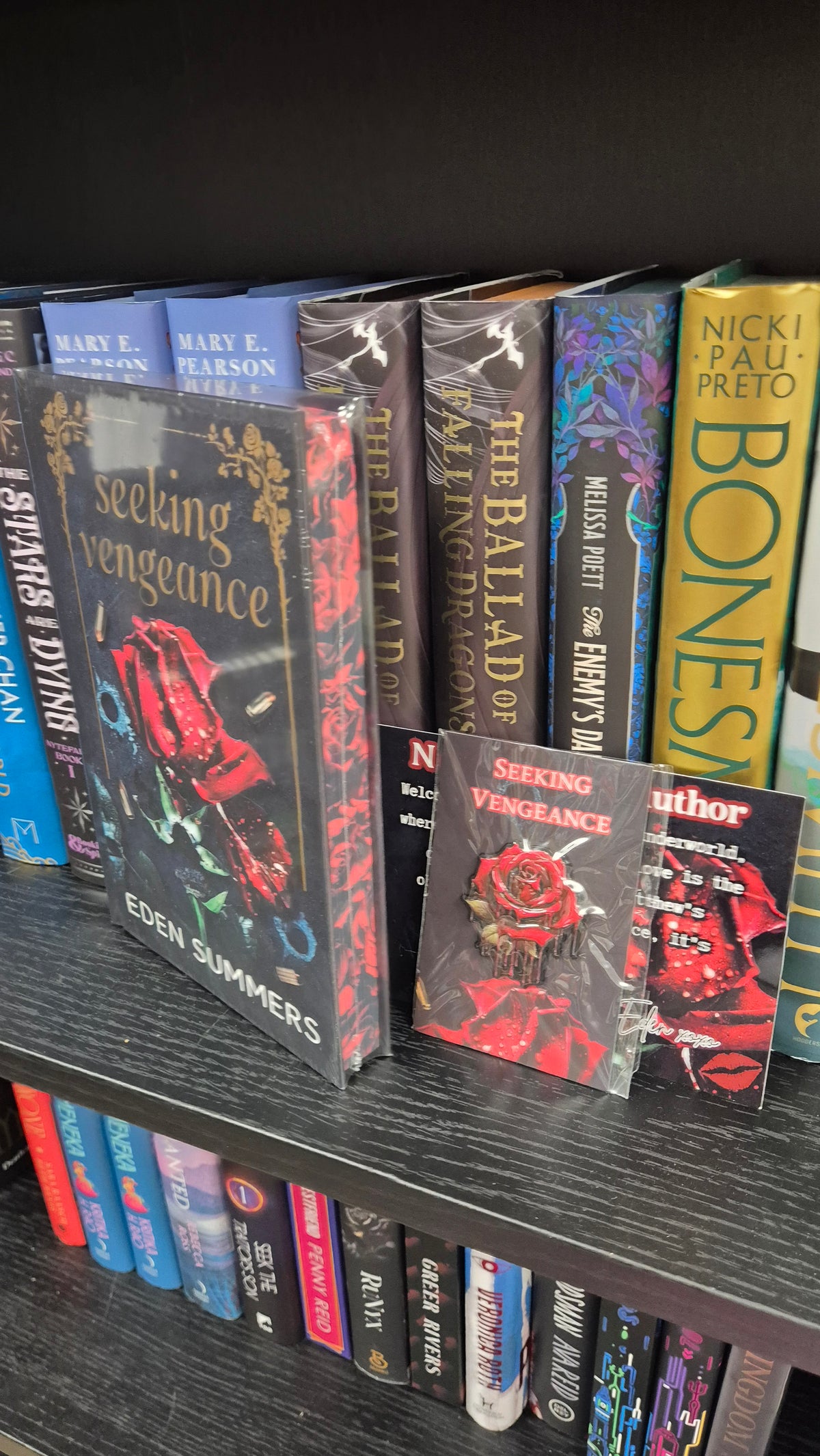 Seeking Vengeance by Eden Summers | SIGNED Literati Special Edition | Sprayed Edges | Hardback