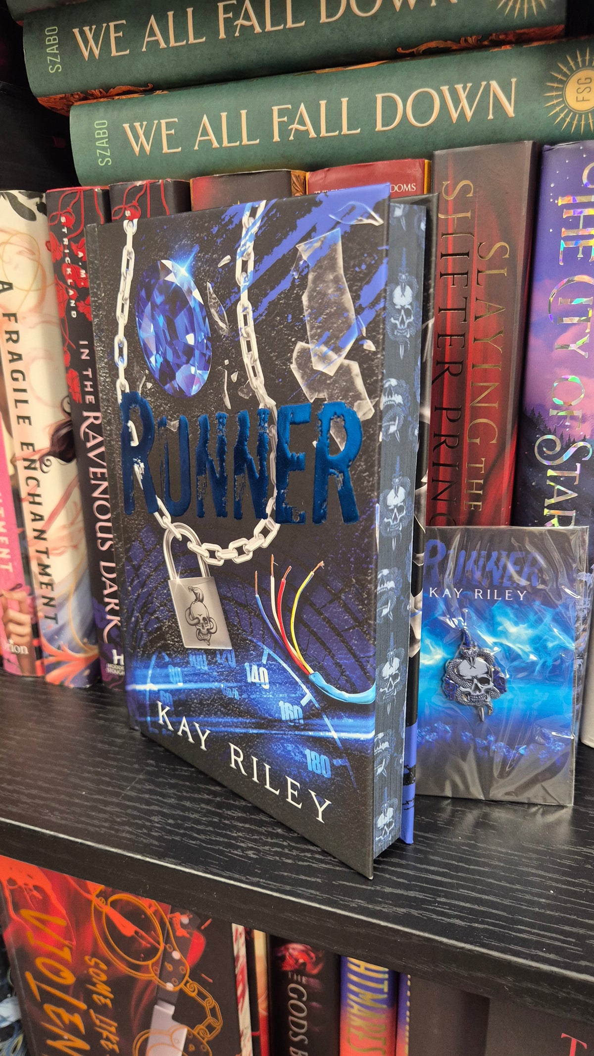 RUNNER – Kay Riley | HAND SIGNED Romance Cartel Special Edition + Exclusive Pin
