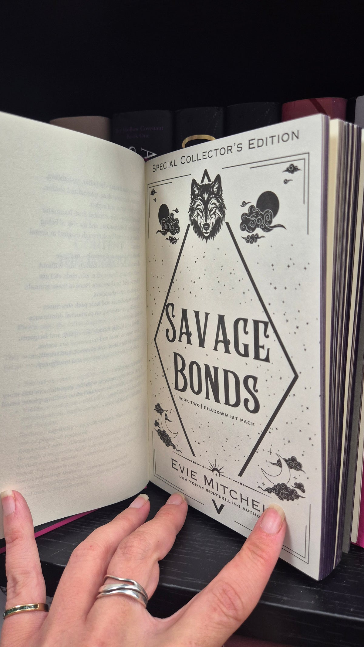 Savage Bonds by Evie Mitchell | SIGNED & PERSONALISED Special Collector’s Edition | Sprayed Edges