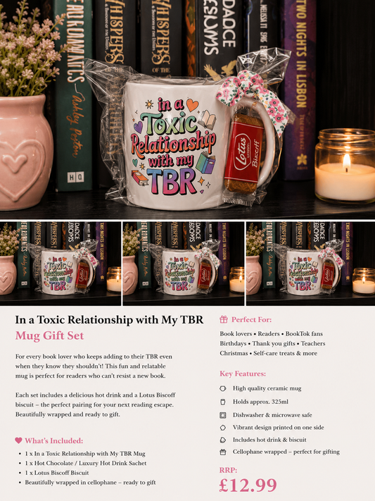 In a Toxic Relationship with My TBR Mug Gift Set