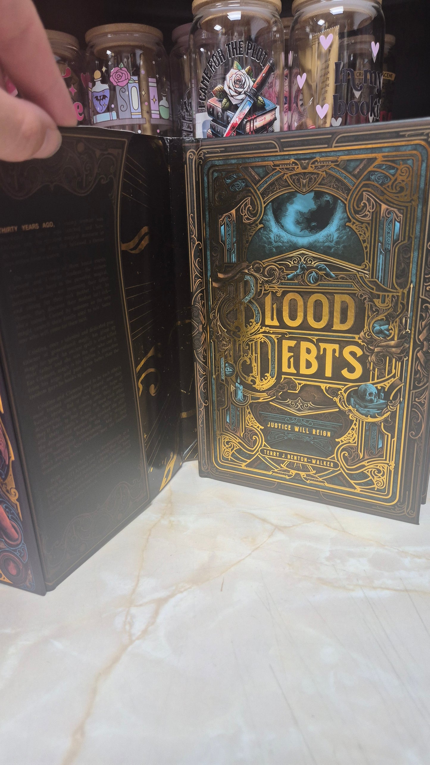 Blood Debts & Blood Justice Duology – Bookish Box Exclusive Special Editions | Terry J. Benton-Walker | Signed