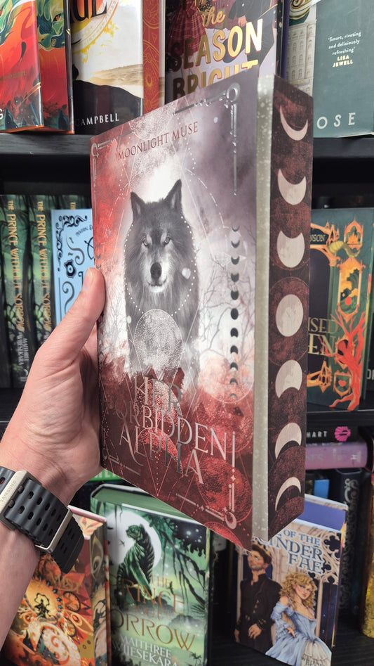 Her Forbidden Alpha - Paperback - Moonlight Muse - Signed Special Edition