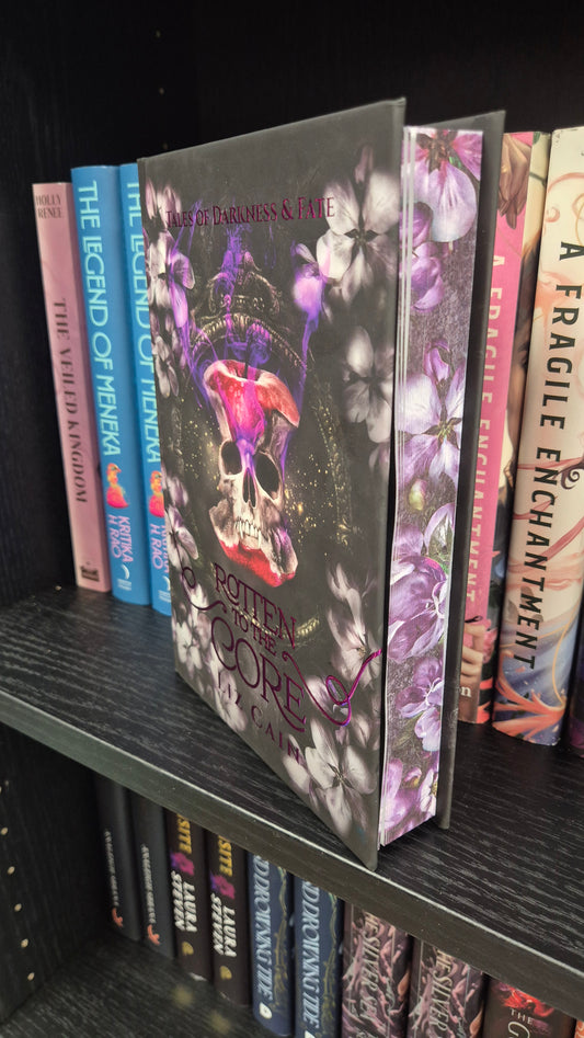 Rotten to the Core by Liz Cain | Deluxe Special Edition Hardback | Sprayed Edges | Tales of Darkness & Fate