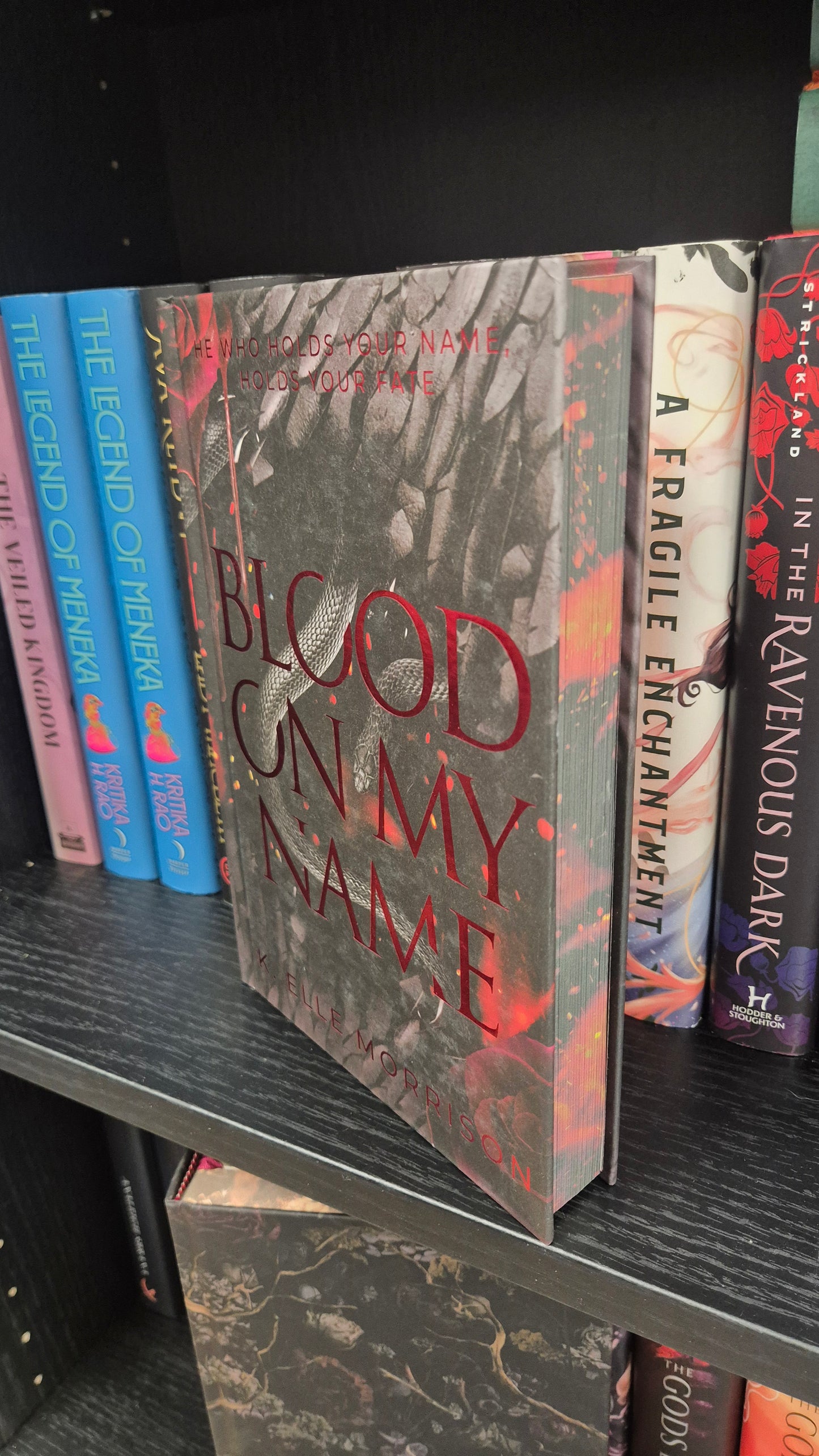 Blood On My Name | K. Elle Morrison | Signed | Blackout Pages