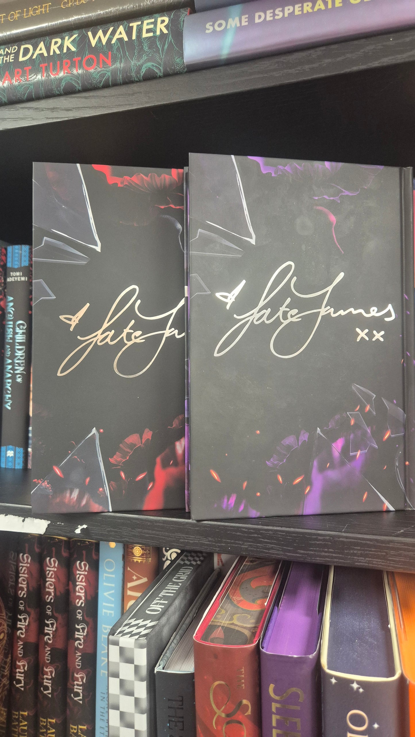 Heist & Forgery by Tate James | Valenshek Legacy Books 1 & 2 | Signed Exclusive Hardcover Set | Sprayed Edges | Dark Romance