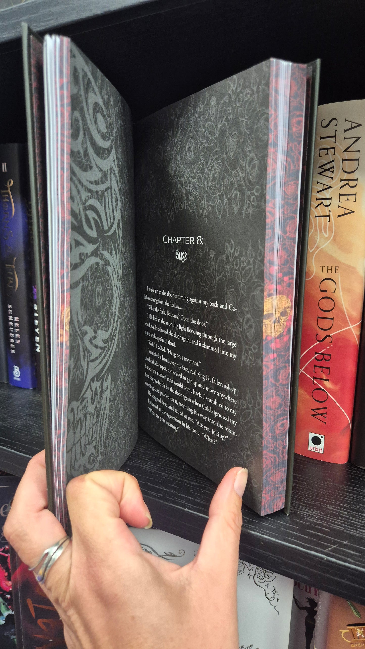 Stare at Me by Jolie Weaver | HAND SIGNED Fabled Special Edition | Foiled Hardback & Sprayed Edges | Dark Romance