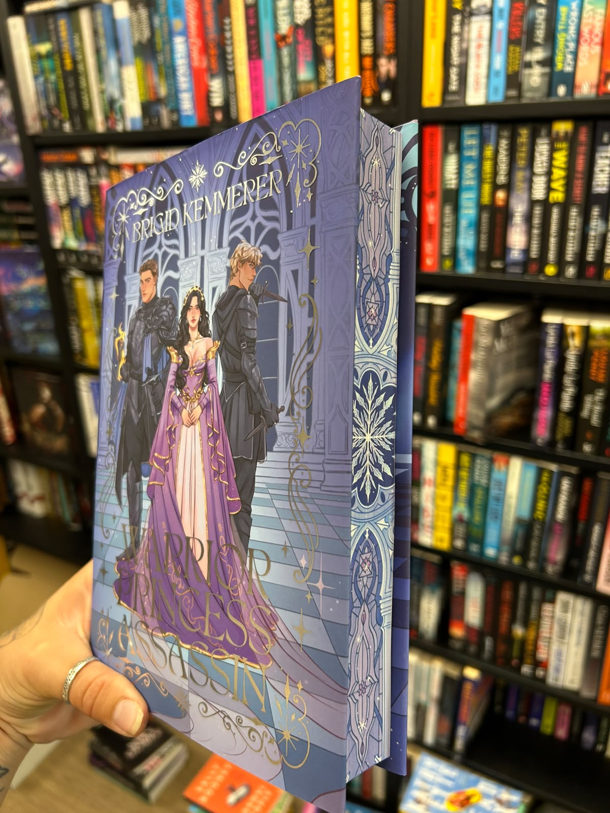 Warrior Princess Assassin by Brigid Kemmerer | FairyLoot Exclusive Edition | Sprayed Edges