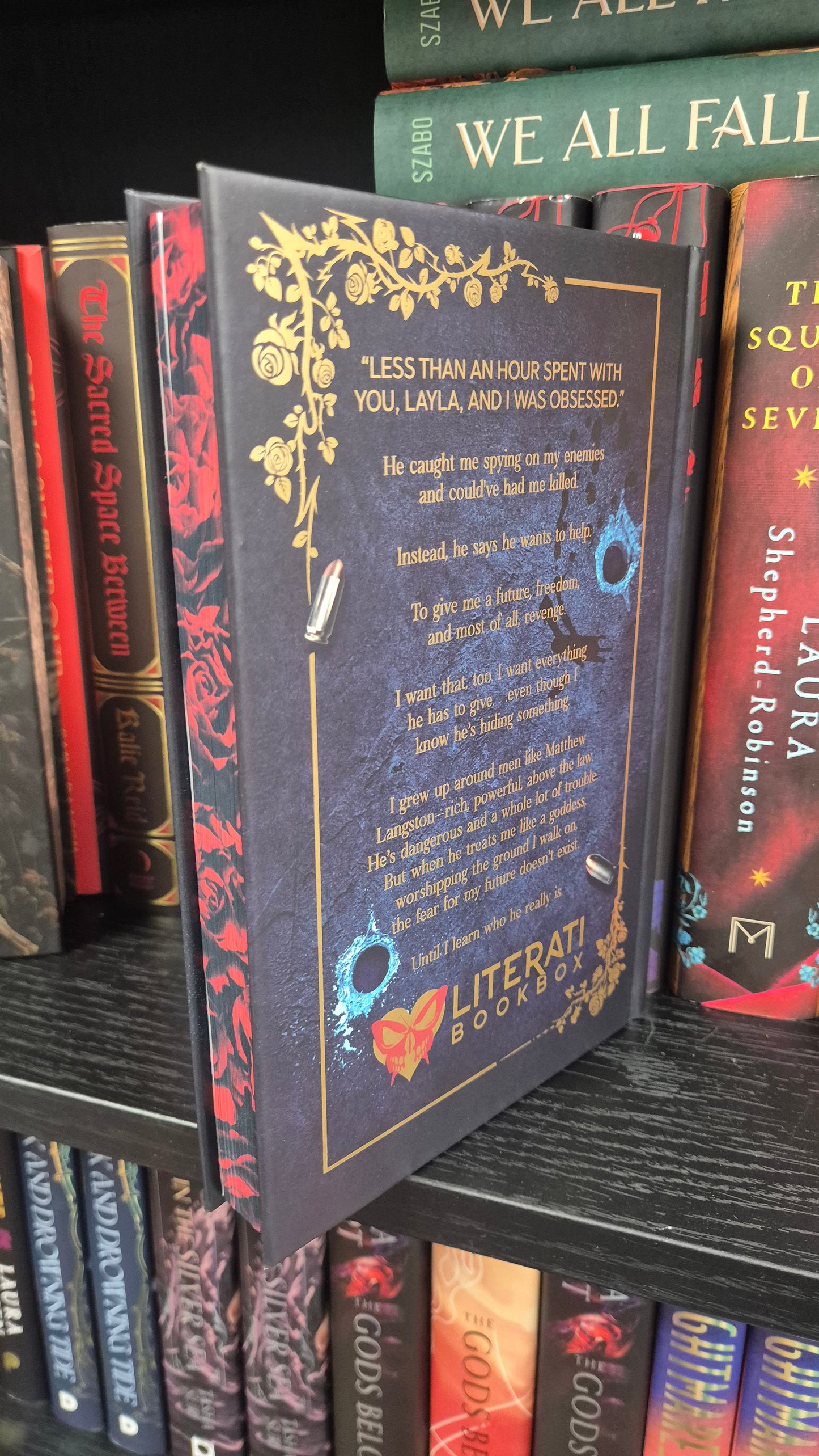 Seeking Vengeance by Eden Summers | SIGNED Literati Special Edition | Sprayed Edges | Hardback