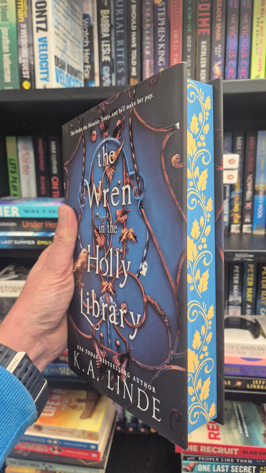 The Wren in the Holly Library - K.A Linde