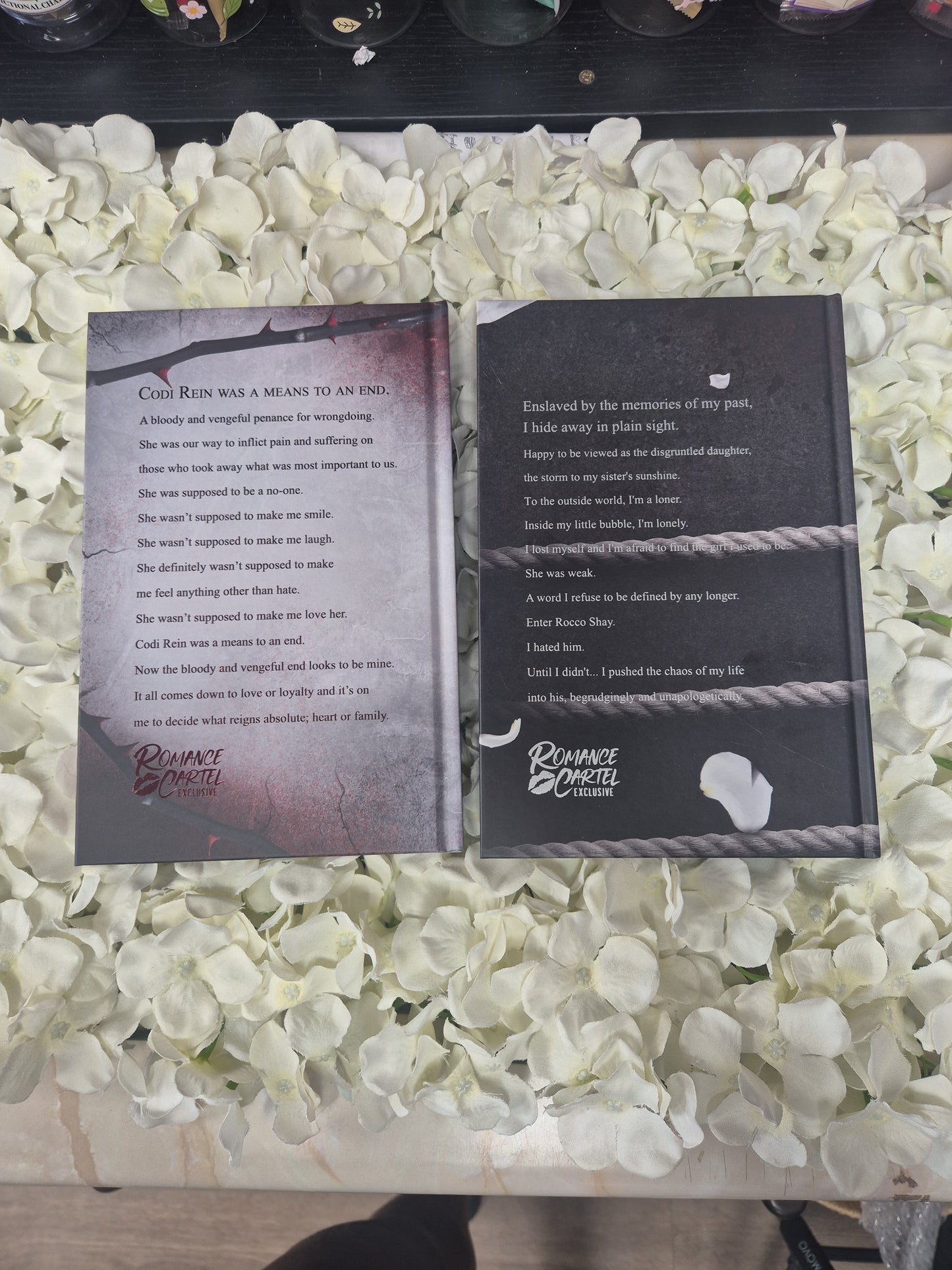 Haley Jenner Chaotic Rein Duet | Romance Cartel Exclusive Hardback Set | Sprayed Edges | Dark Romance