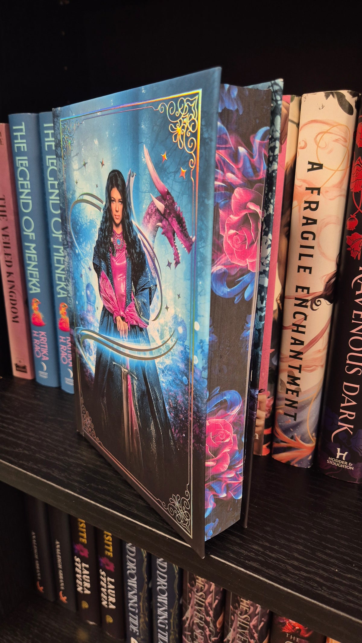 SIGNED The Lost Queen of Althea by Rachel Medhurst | Kickstarter Exclusive Special Edition Omnibus | Sprayed Edges