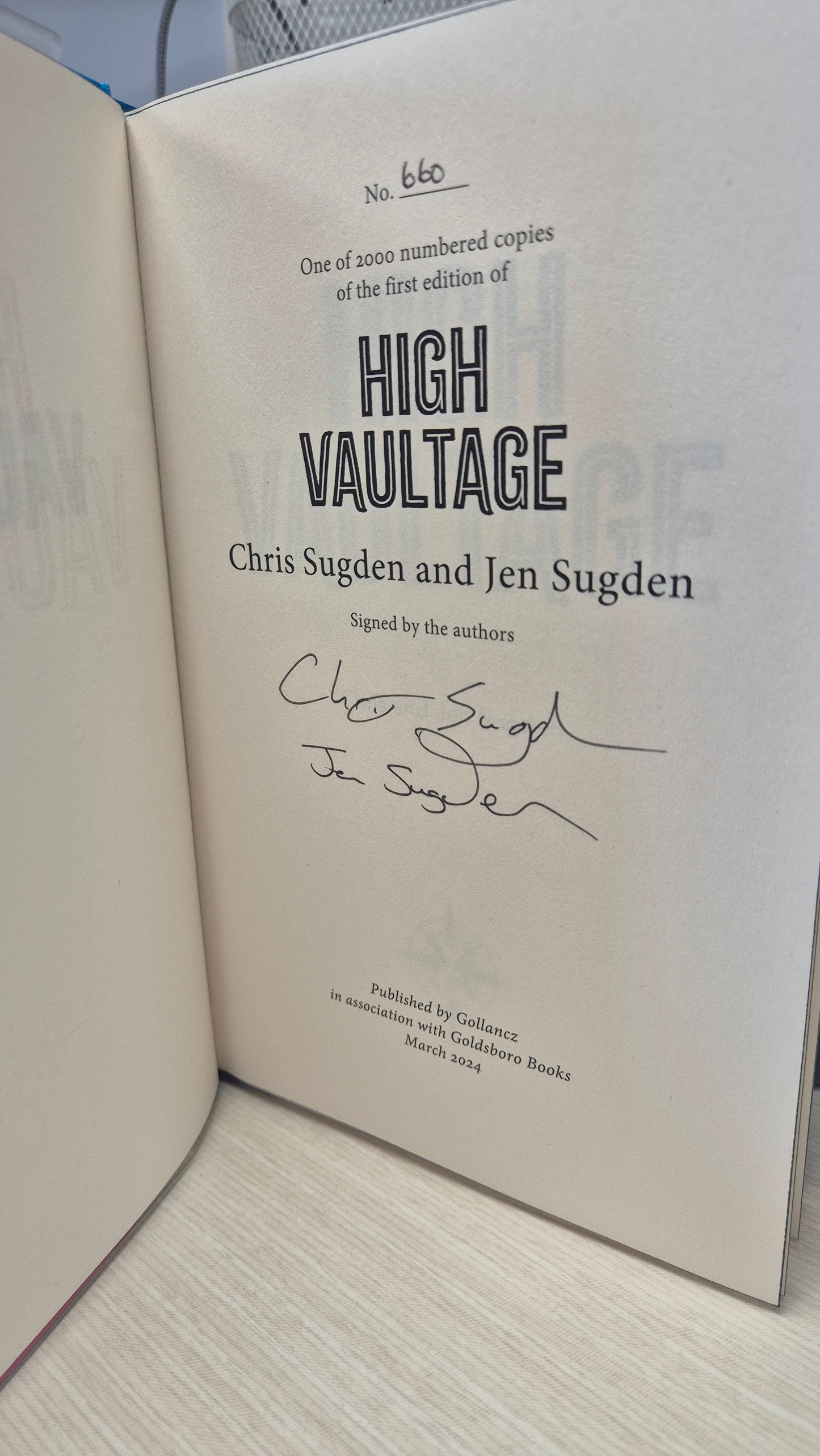 High Vaultage - Chris Sugden & Jen Sugden