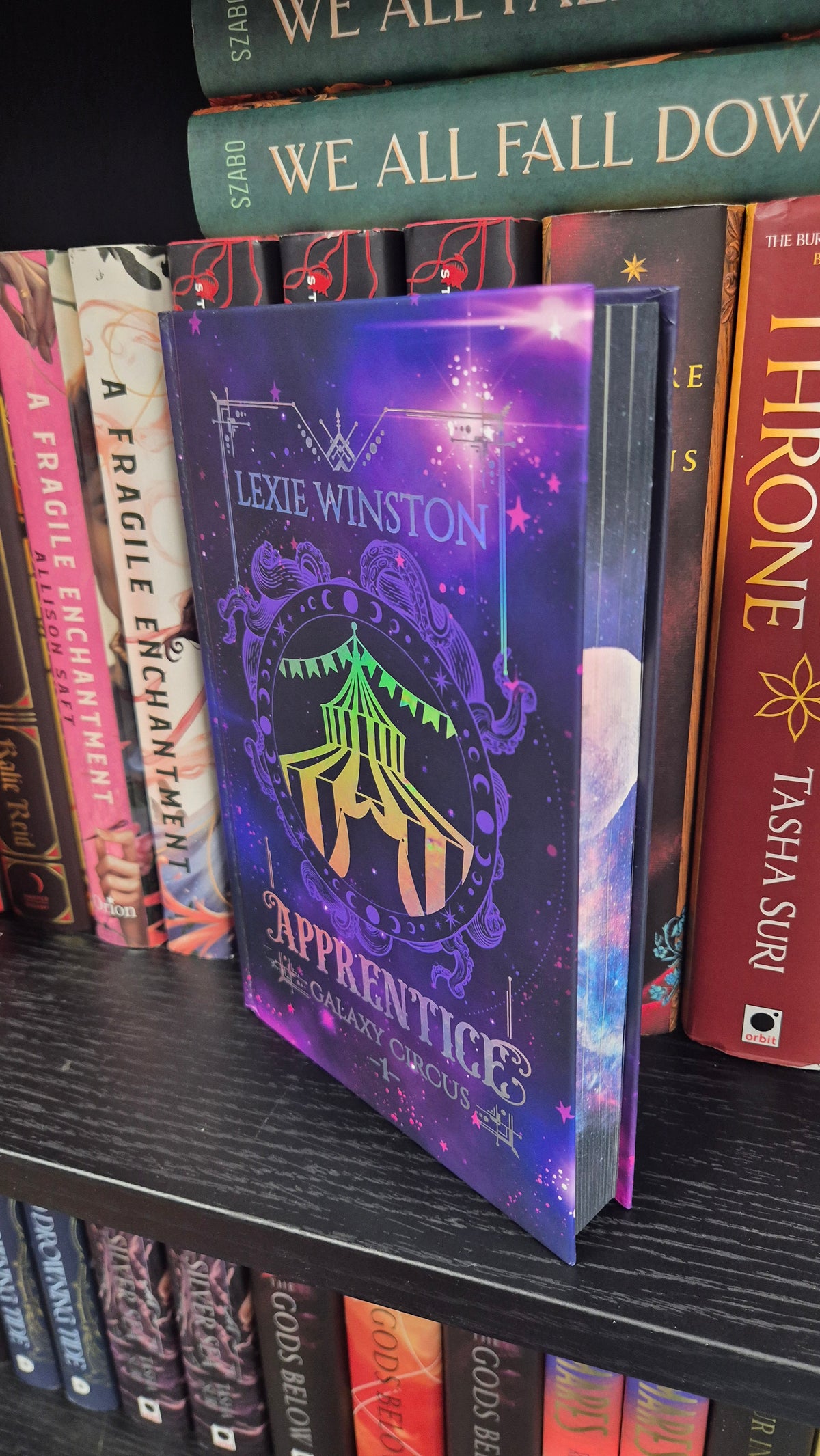 Apprentice by Lexie Winston | HAND SIGNED 2025 Special Edition | Galaxy Sprayed Edges | Hardback