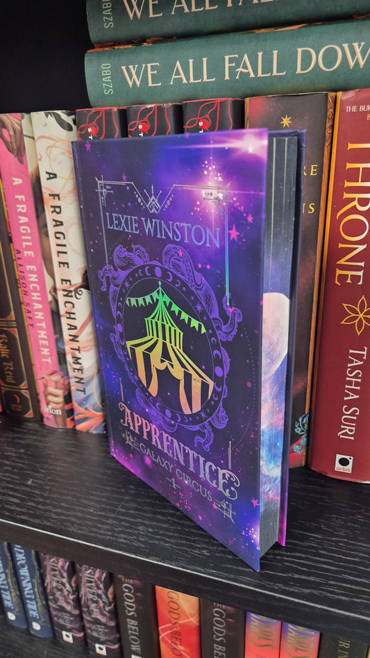 Apprentice by Lexie Winston | HAND SIGNED 2025 Special Edition | Galaxy Sprayed Edges | Hardback