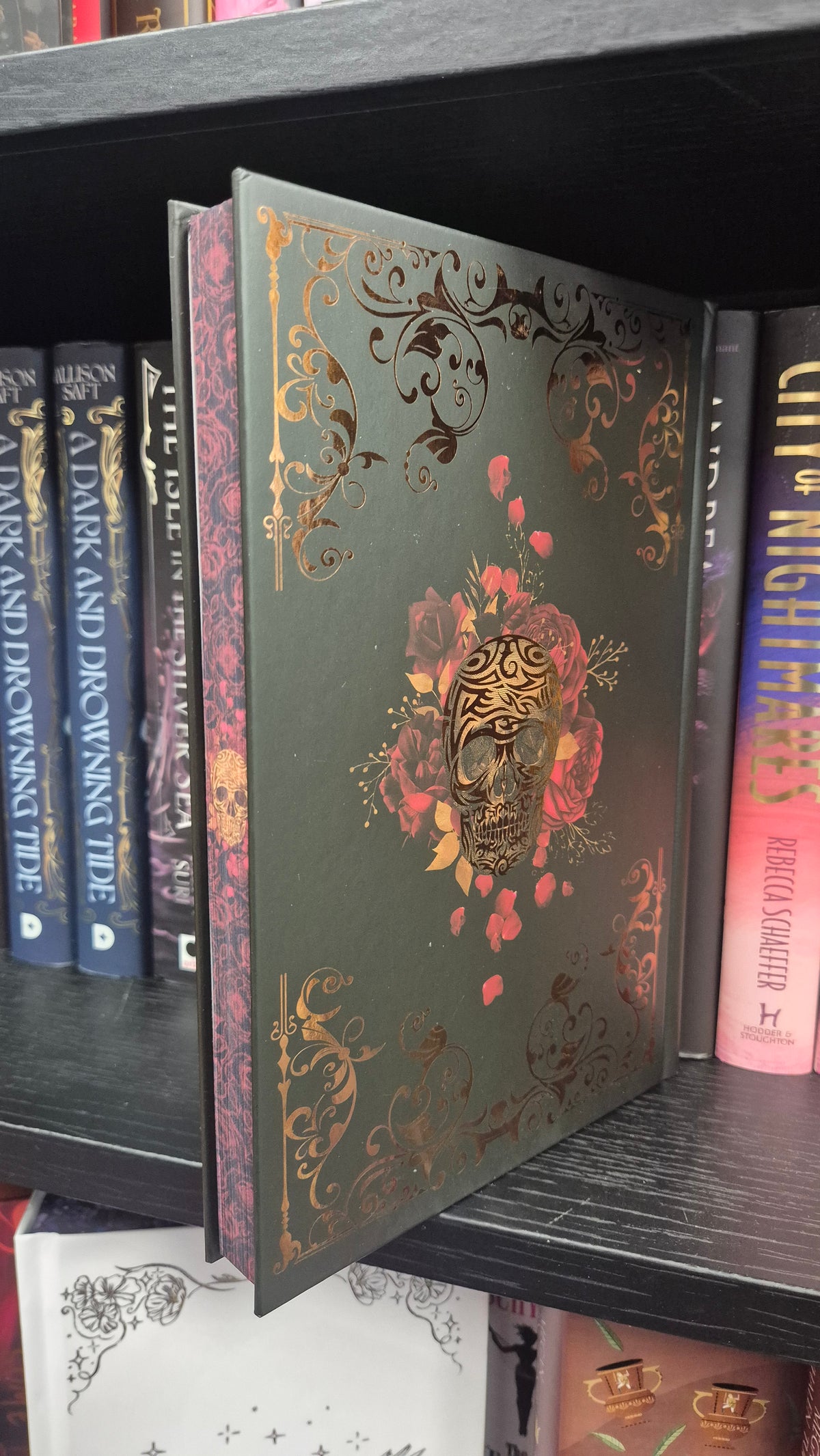 Stare at Me by Jolie Weaver | HAND SIGNED Fabled Special Edition | Foiled Hardback & Sprayed Edges | Dark Romance