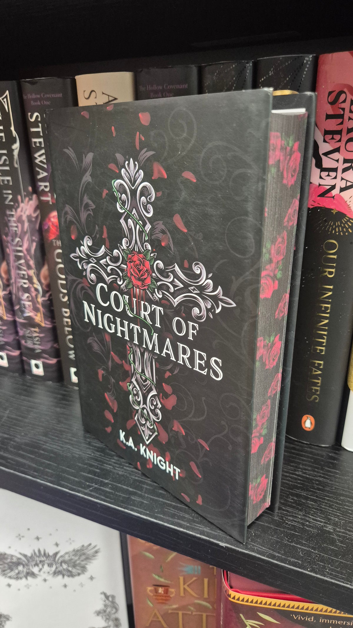 Court of Nightmares by K.A. Knight | HAND SIGNED Fabled Exclusive Edition | Sprayed Edges | Why Choose Dark Romantasy