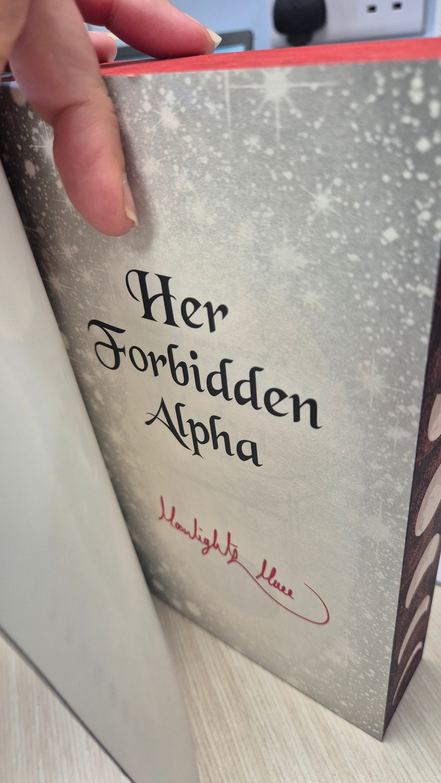 Her Forbidden Alpha - Paperback - Moonlight Muse - Signed Special Edition