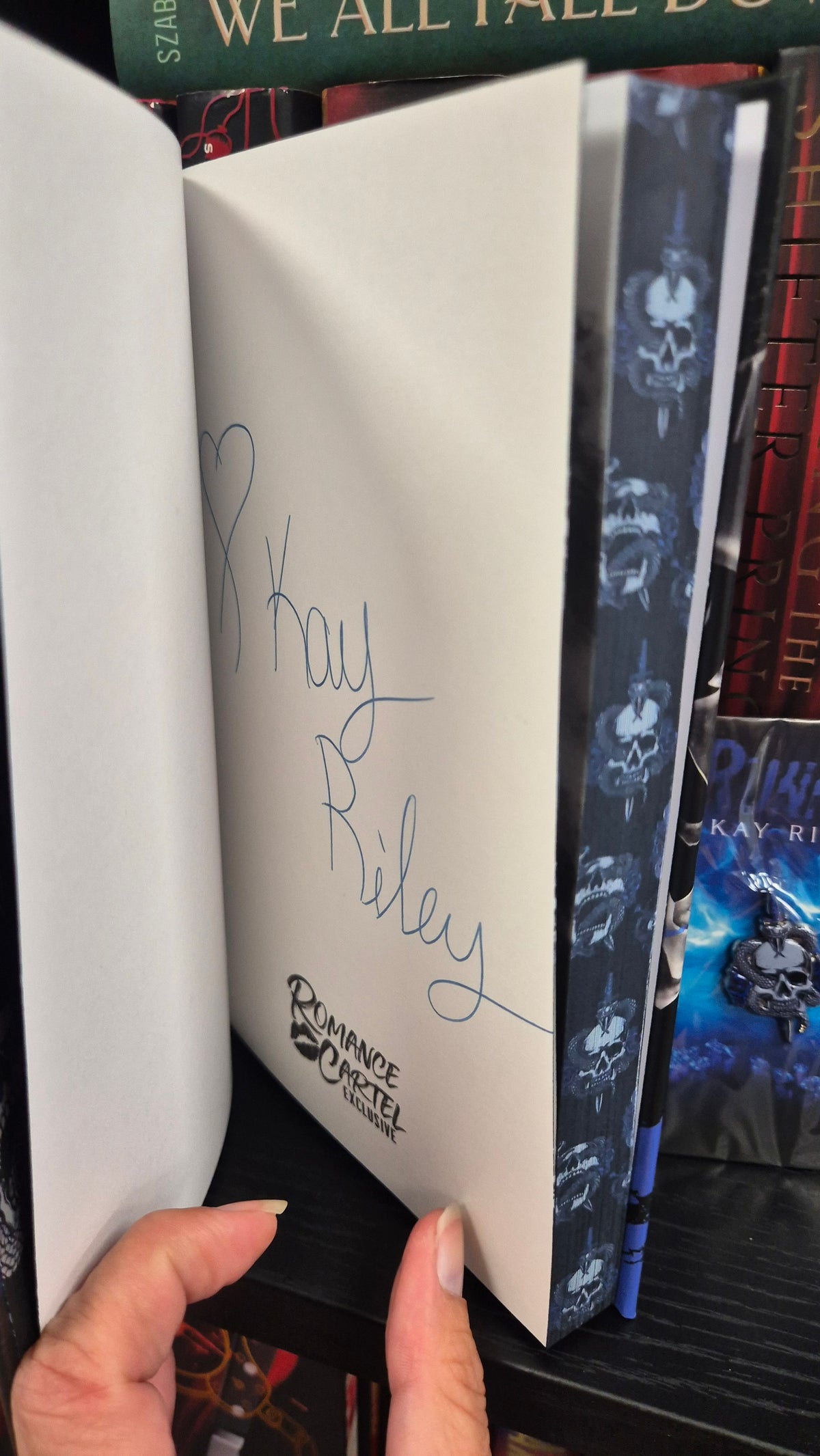 RUNNER – Kay Riley | HAND SIGNED Romance Cartel Special Edition + Exclusive Pin