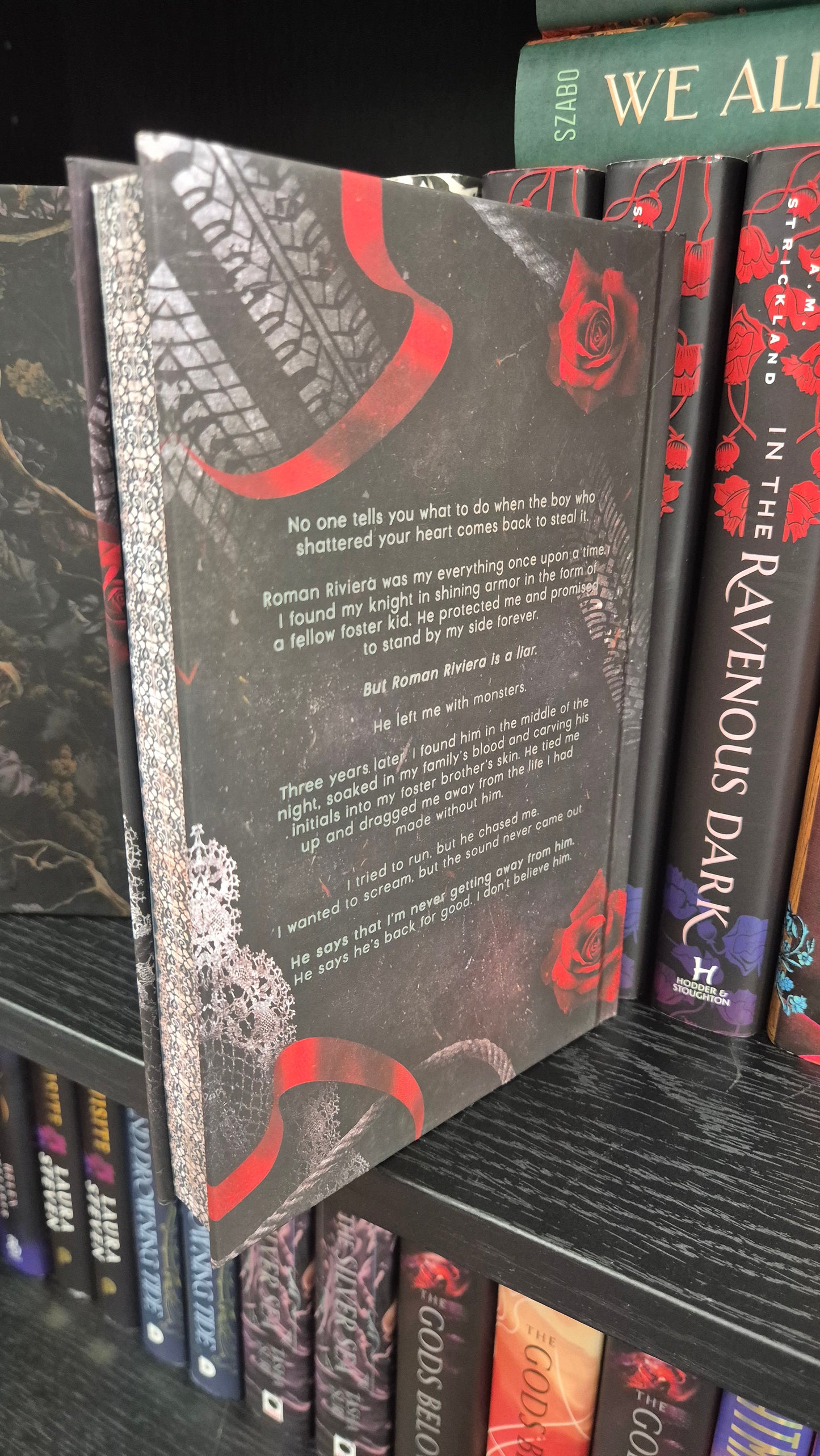 Skin of a Sinner by Avina St. Graves | Special Edition Hardback | Sprayed Edges | Dark Romance