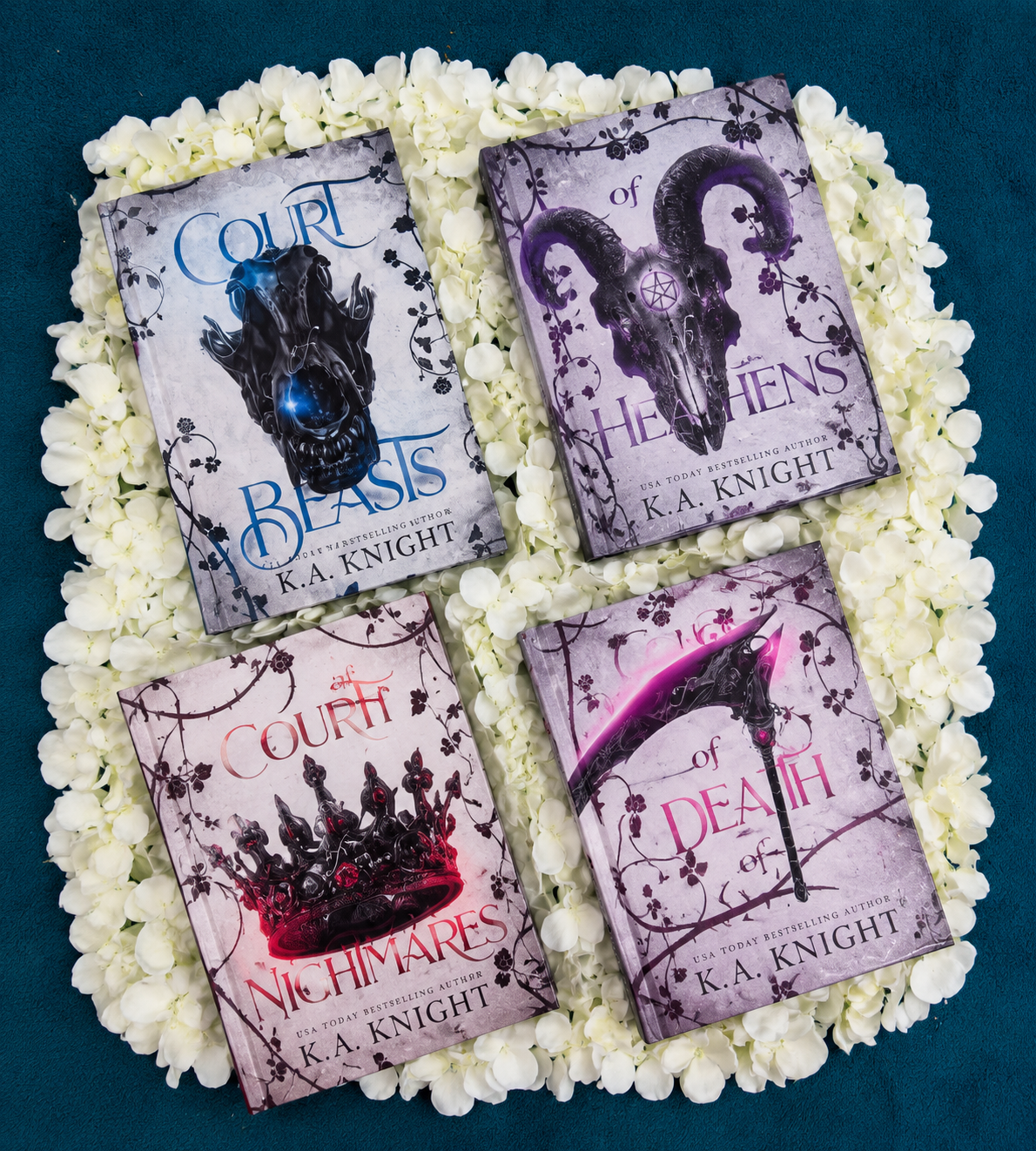 K.A. Knight – Courts & Kings Complete Special Edition Hardcover Set (4 Books)