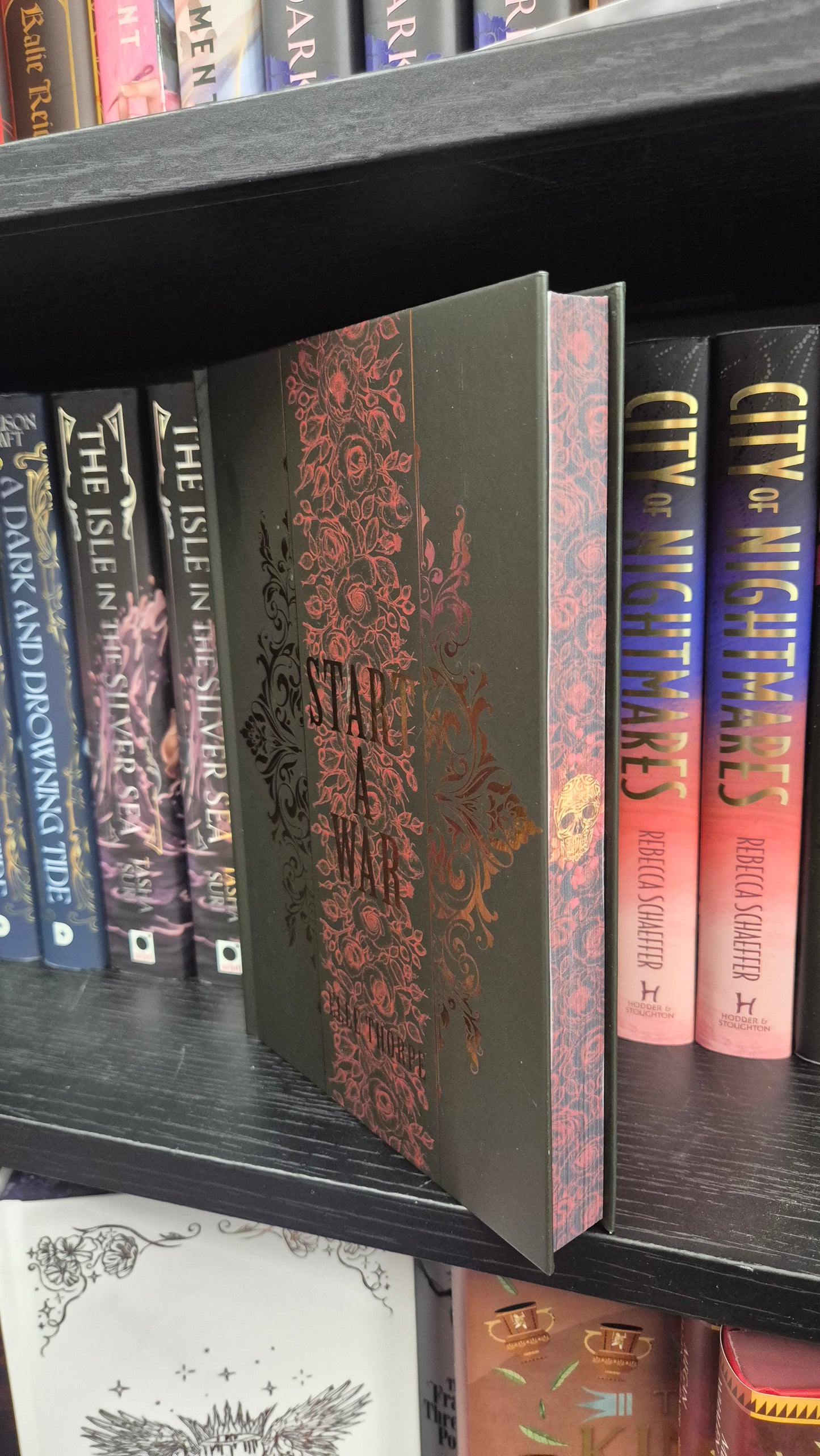 Stare at Me by Jolie Weaver | HAND SIGNED Fabled Special Edition | Foiled Hardback & Sprayed Edges | Dark Romance