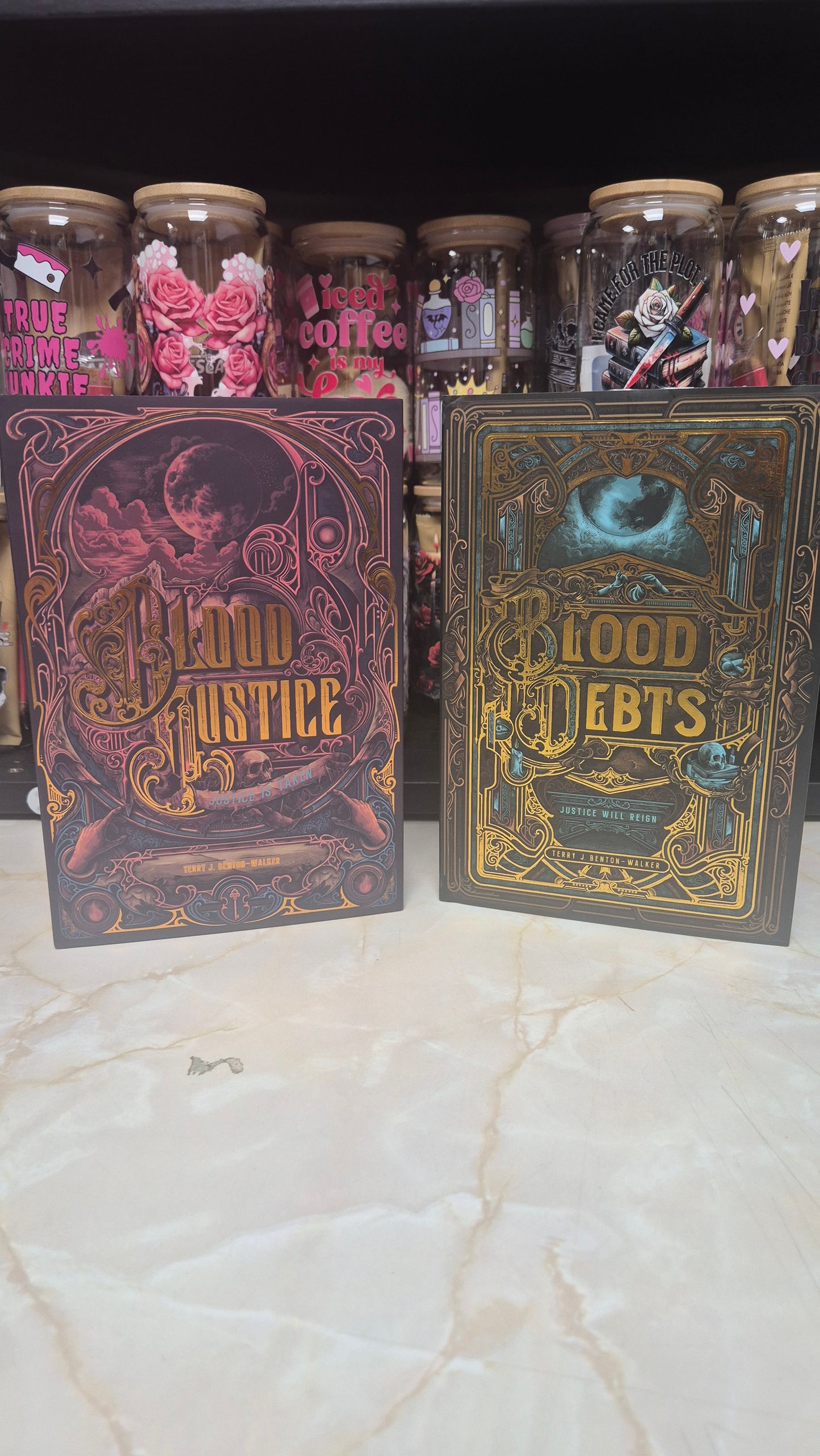 Blood Debts & Blood Justice Duology – Bookish Box Exclusive Special Editions | Terry J. Benton-Walker | Signed