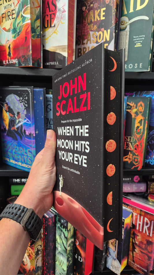 When the Moon Hits Your Eye - John Scalzi - Signed