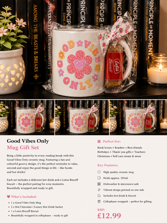 Good Vibes Only Mug Gift Set