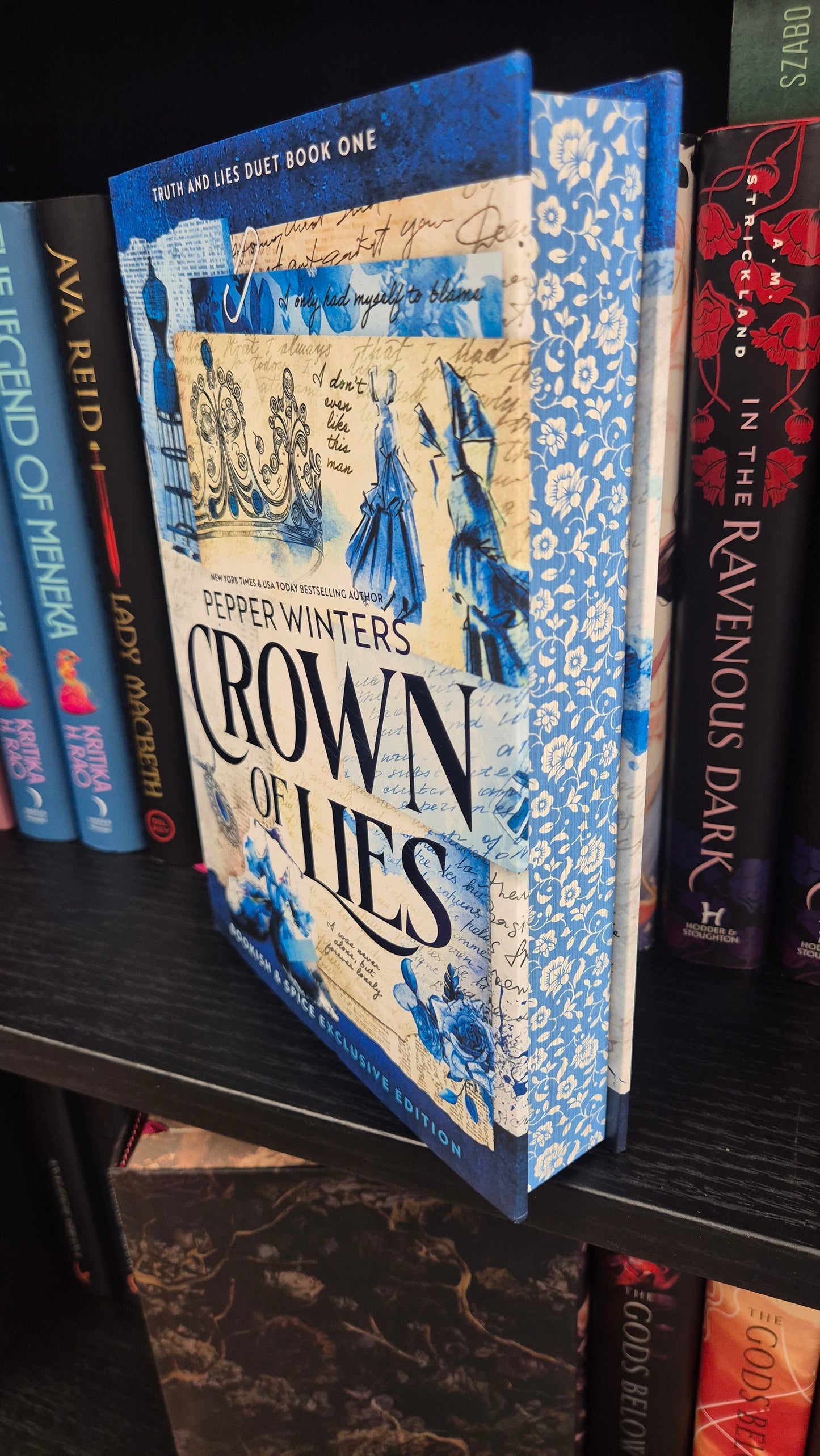 Crown Of Lies | Pepper Winters | Bookish & Spice