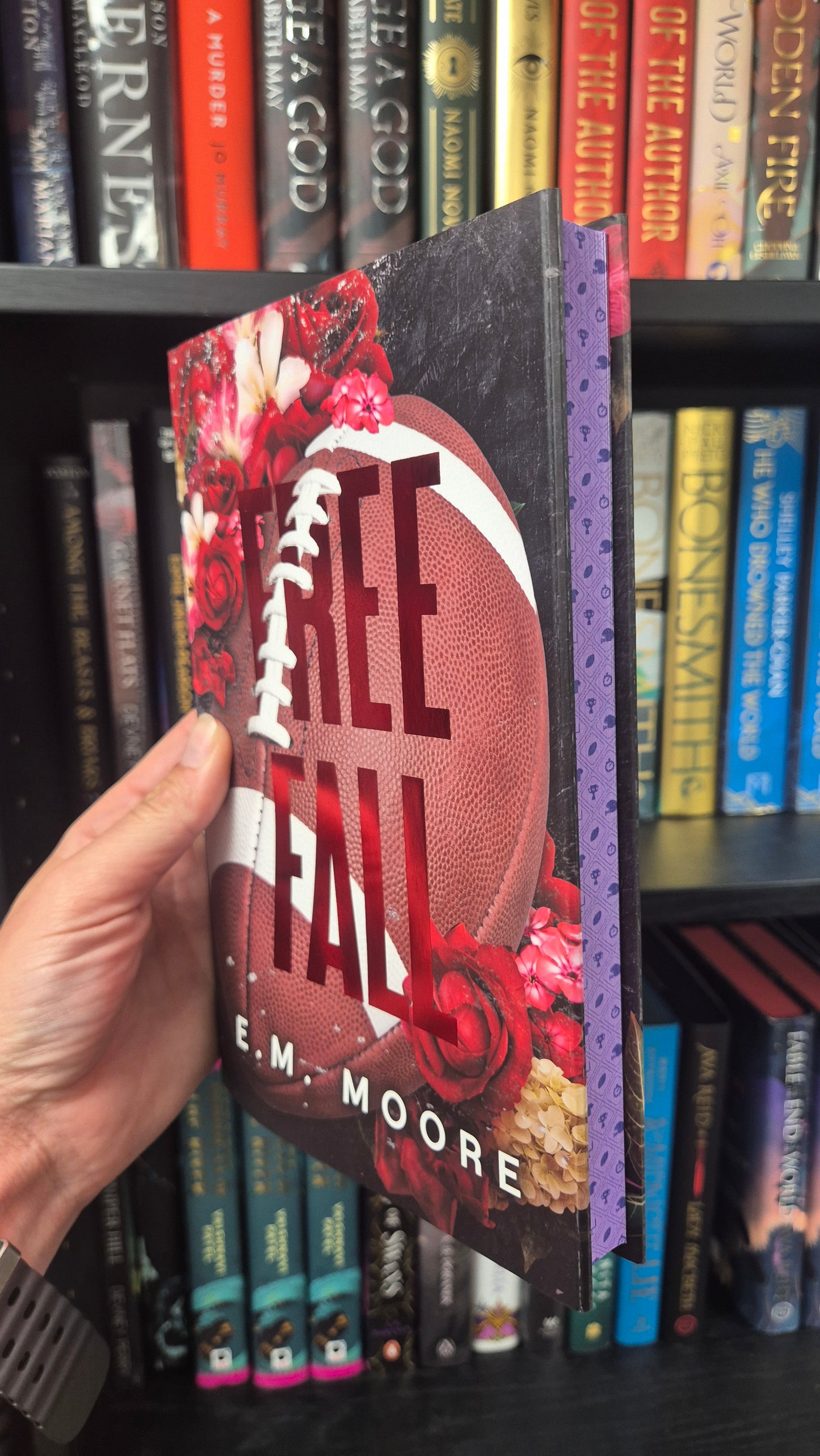 Free fall- E M Moore