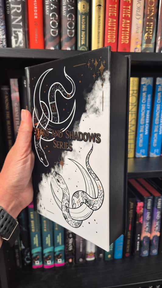 Holly Renee – Stars and Shadows Series Omnibus | Signed Exclusive Hardback | Black Pages | Sprayed Edges