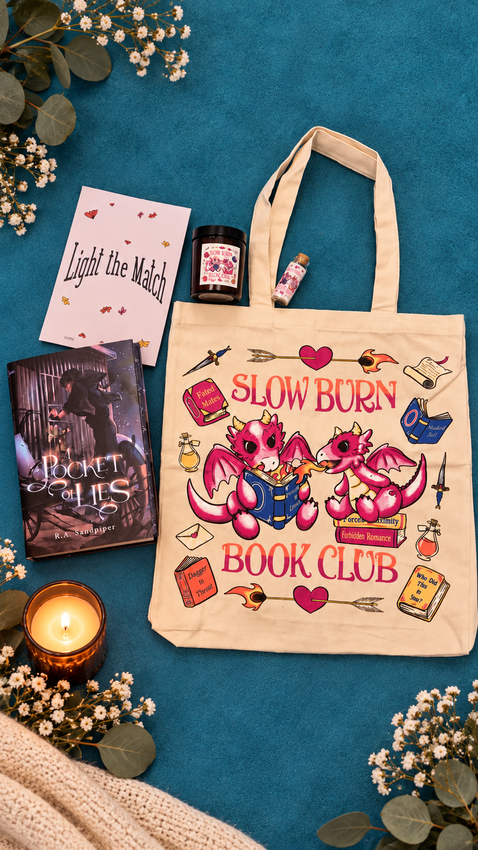A Pocket of Lies by R.A. Sandpiper | Signed & Numbered First Edition Special Edition Book Box