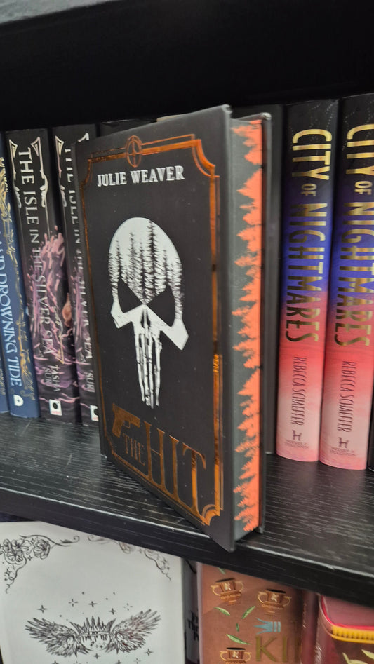 The Hit by Julie Weaver | HAND SIGNED Special Edition Hardback | Sprayed Edges | Dark Romance