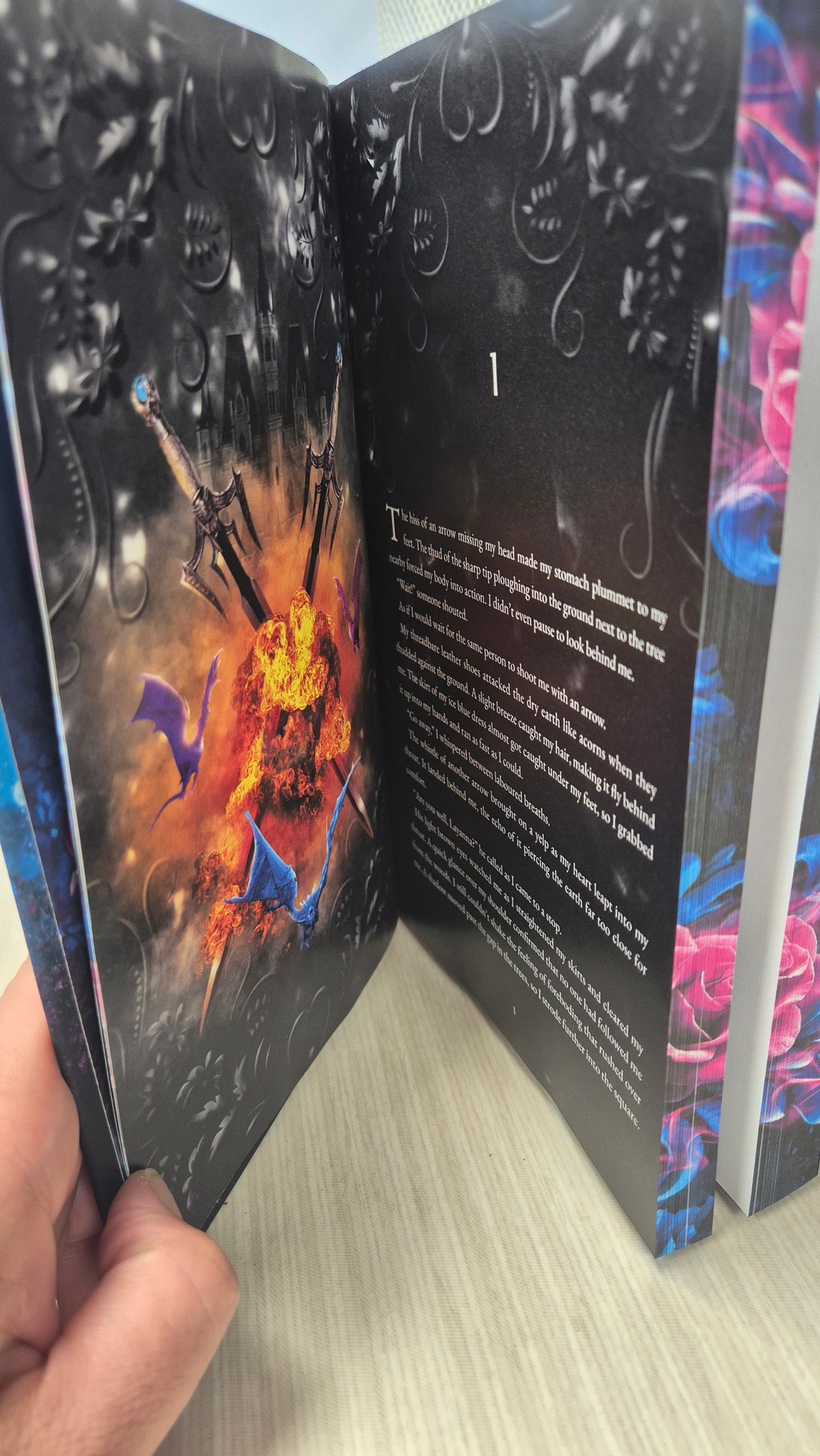 SIGNED The Lost Queen of Althea by Rachel Medhurst | Kickstarter Exclusive Special Edition Omnibus | Sprayed Edges