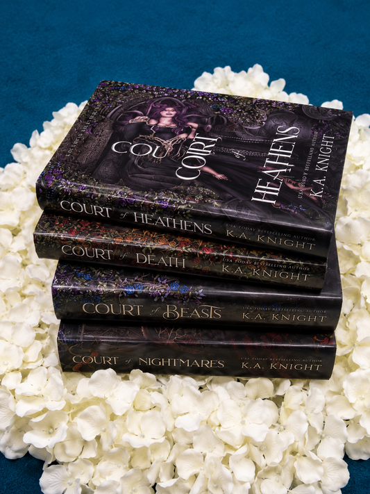 K.A. Knight – Courts & Kings Complete Special Edition Hardcover Set (4 Books)